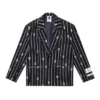 Blazer à fines rayures Playboy x BOY Bunny