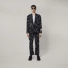 Blazer à fines rayures Playboy x BOY Bunny