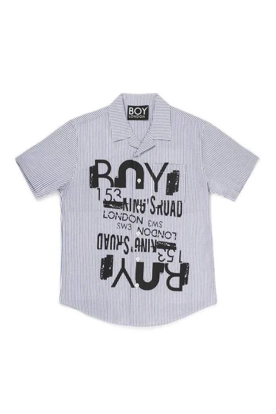 Chemise BOY Kr en seersucker
