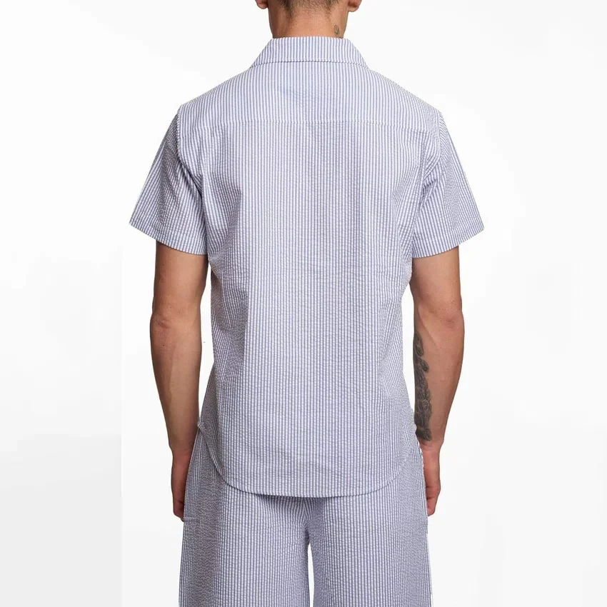 Chemise BOY Kr en seersucker