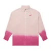 Chemise à carreaux teinte par immersion