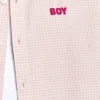 Chemise à carreaux teinte par immersion