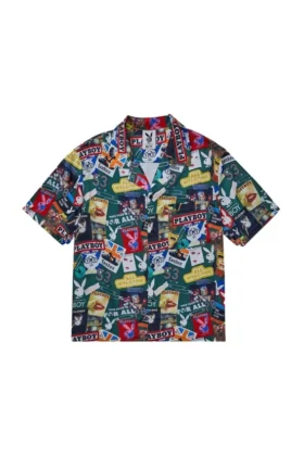 Chemise de villégiature Playboy x BOY Scrapbook