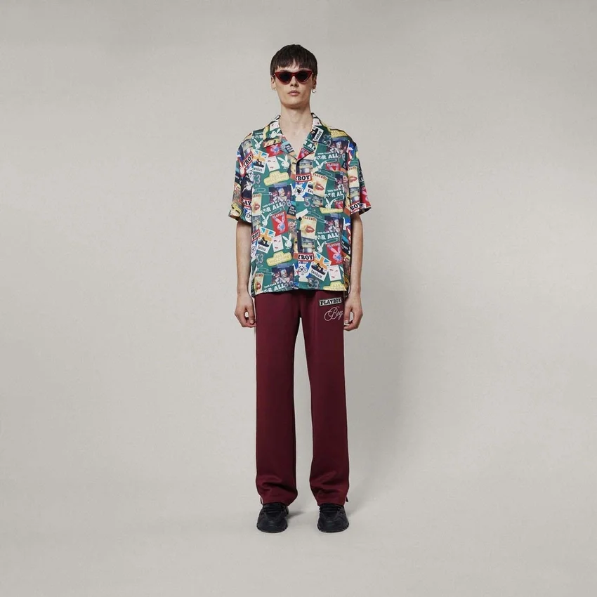 Chemise de villégiature Playboy x BOY Scrapbook