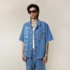 Chemise en denim Playboy x BOY Jumbo Bunny