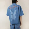 Chemise en denim Playboy x BOY Jumbo Bunny