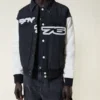 Denim Moto Varsity