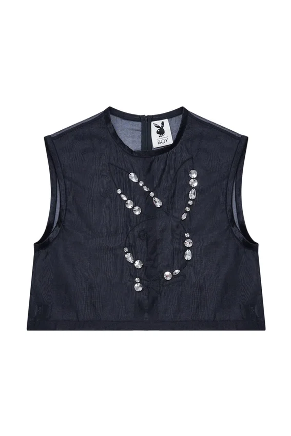 Haut orné Playboy x BOY