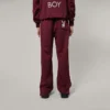 Pantalon de survêtement en nylon à jambes larges Playboy x BOY