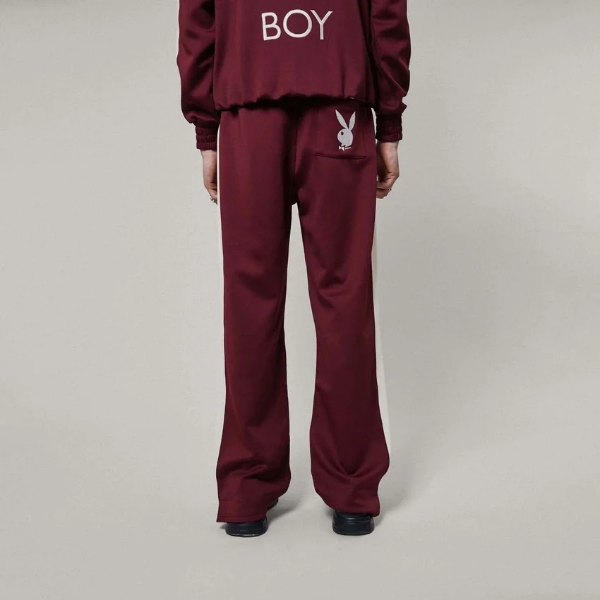 Pantalon de survêtement en nylon à jambes larges Playboy x BOY