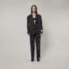 Pantalon à fines rayures Playboy x BOY Bunny
