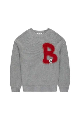 Pull en maille « B is for BOY »
