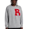 Pull en maille « B is for BOY »