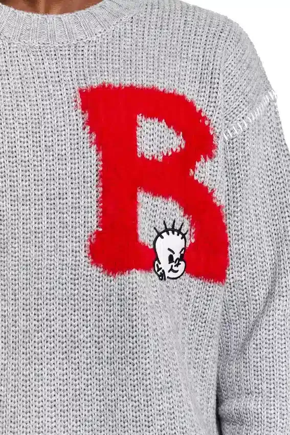 Pull en maille « B is for BOY »