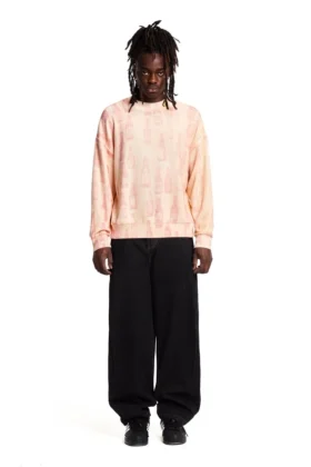 Pull en maille « Pink Bottle »