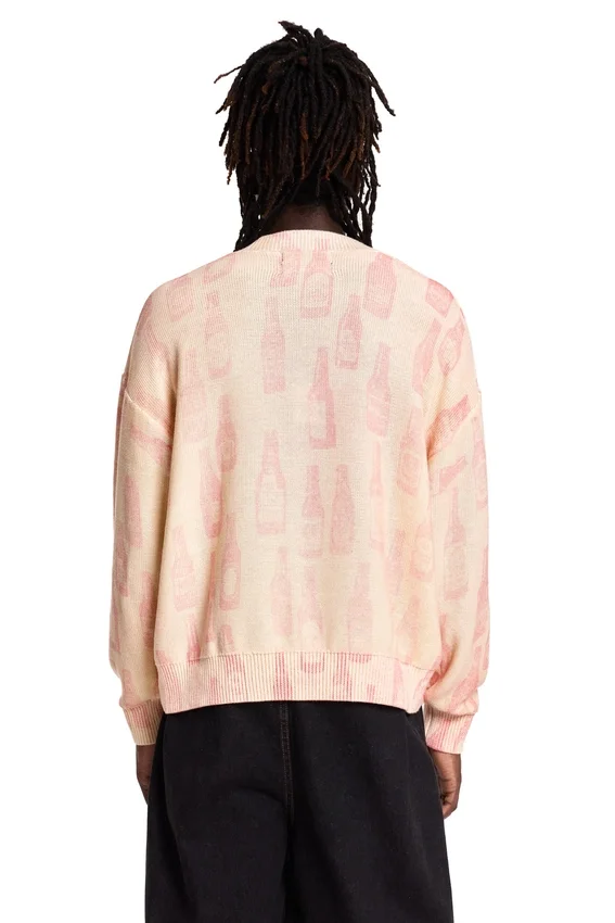 Pull en maille « Pink Bottle »
