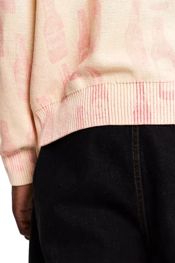 Pull en maille « Pink Bottle »