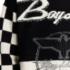 Pull à manches à carreaux