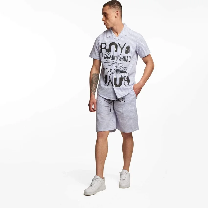 Short BOY Kr en seersucker