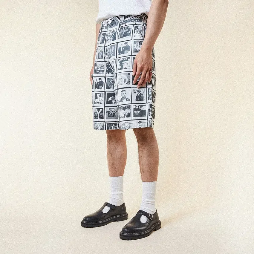 Shorts en denim Polaroid Memories