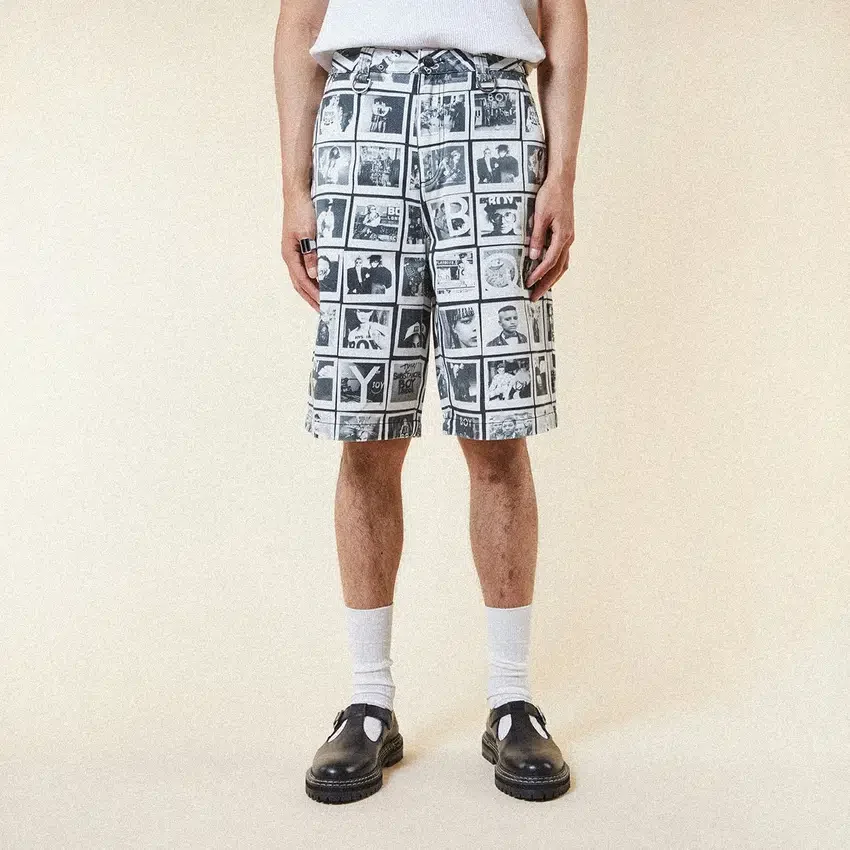 Shorts en denim Polaroid Memories