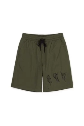 Shorts en nylon « BOY Sign »