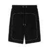 Shorts en tissu éponge zippé
