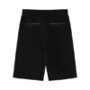 Shorts en tissu éponge zippé