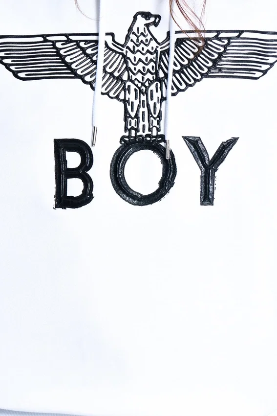Sweat à capuche BOY Eagle Scribble