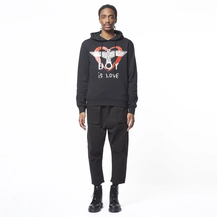Sweat à capuche « BOY is Love »