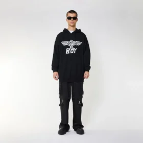 Sweat à capuche Boy Tape Eagle