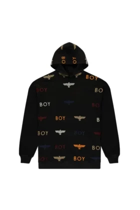 Sweat à capuche brodé Boy Mania