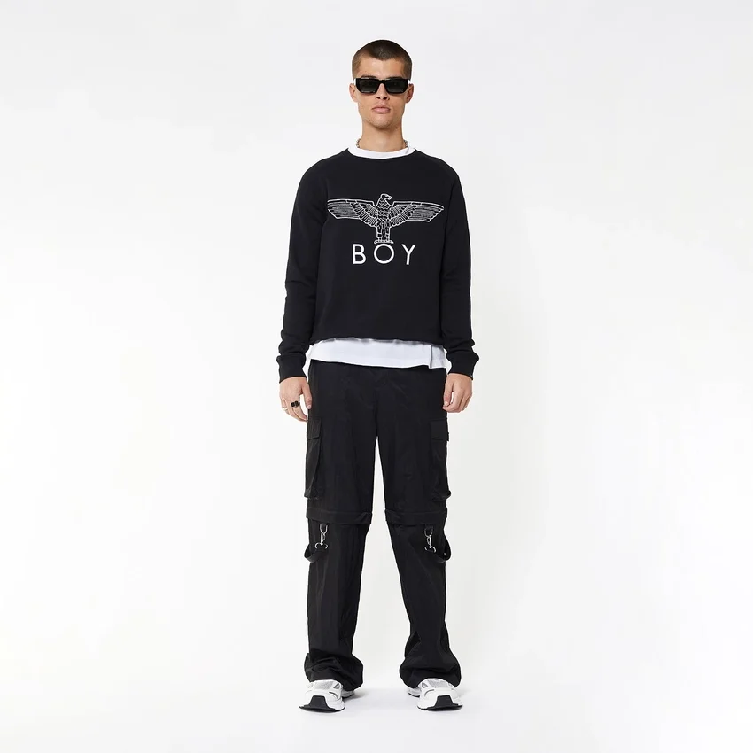 Sweat-shirt à application « BOY Eagle »
