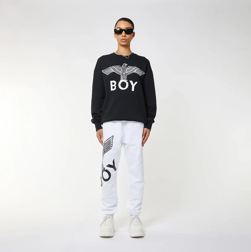 Sweat-shirt à application « BOY Eagle »