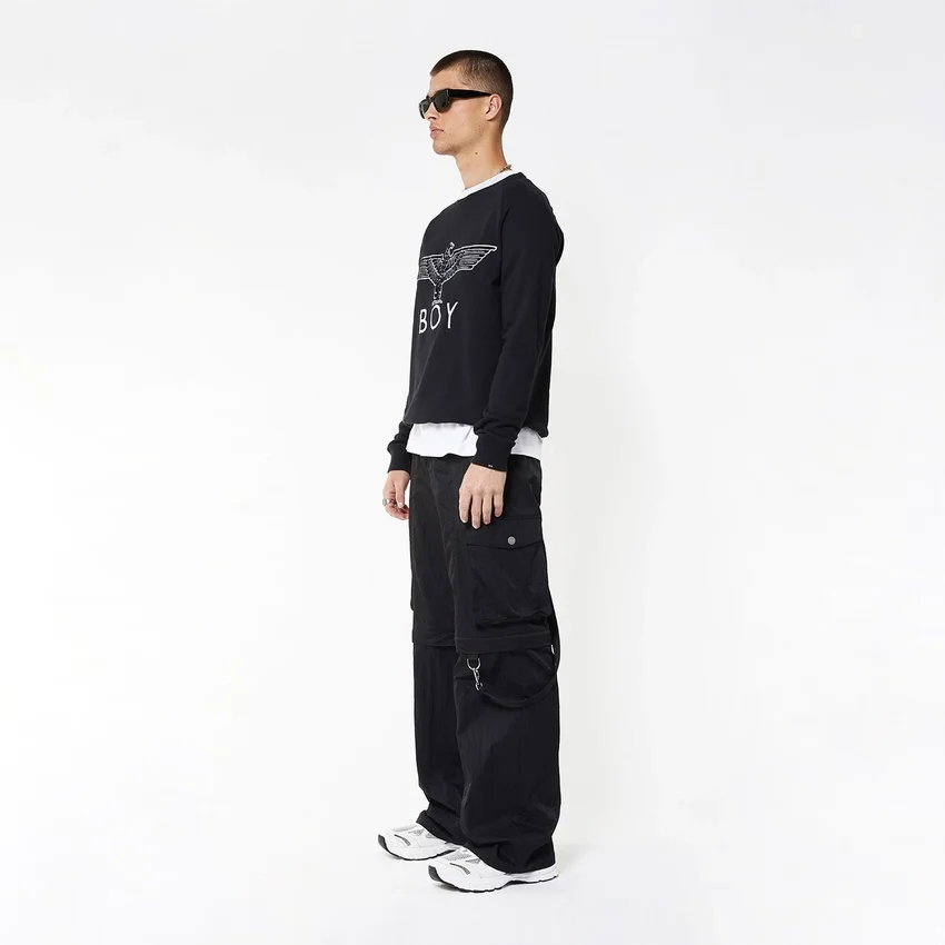Sweat-shirt à application « BOY Eagle »