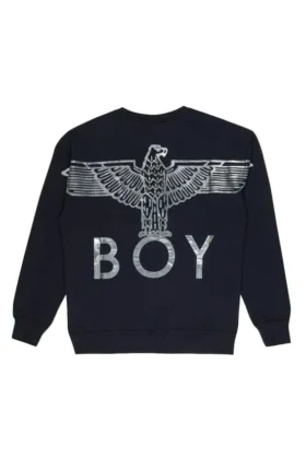 Sweat-shirt BOY Eagle avec imprimé dans le dos