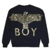 Sweat-shirt BOY Eagle avec imprimé dans le dos