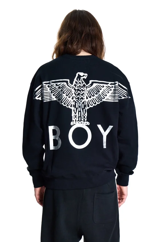 Sweat-shirt BOY Eagle avec imprimé dans le dos