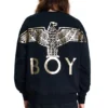 Sweat-shirt BOY Eagle avec imprimé dans le dos