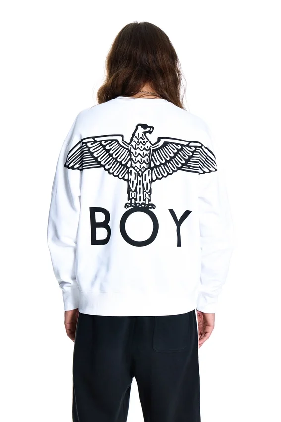 Sweat-shirt BOY Eagle avec imprimé dans le dos