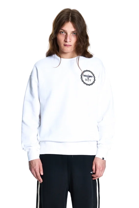 Sweat-shirt BOY Eagle avec imprimé dans le dos