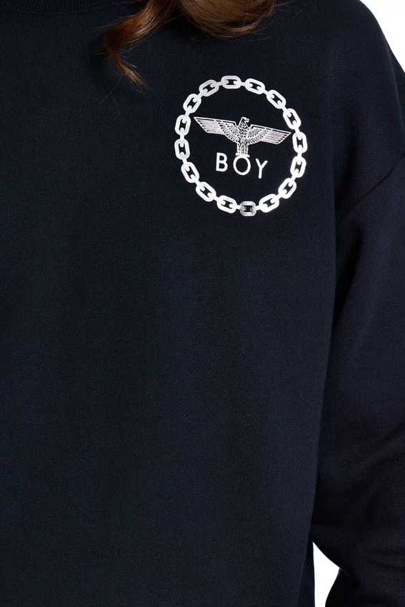 Sweat-shirt BOY Eagle avec imprimé dans le dos