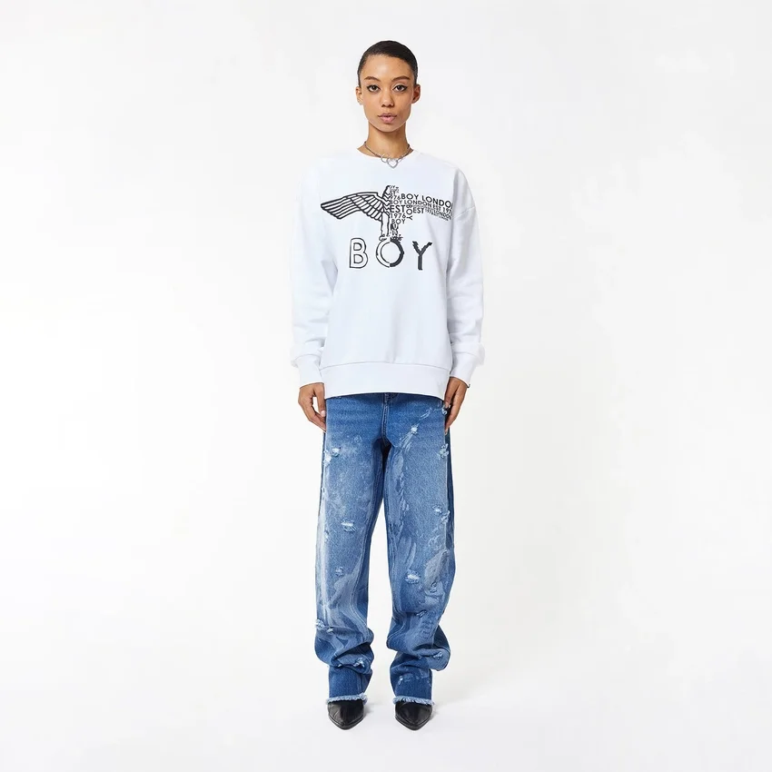 Sweat-shirt Boy Eagle Concealed