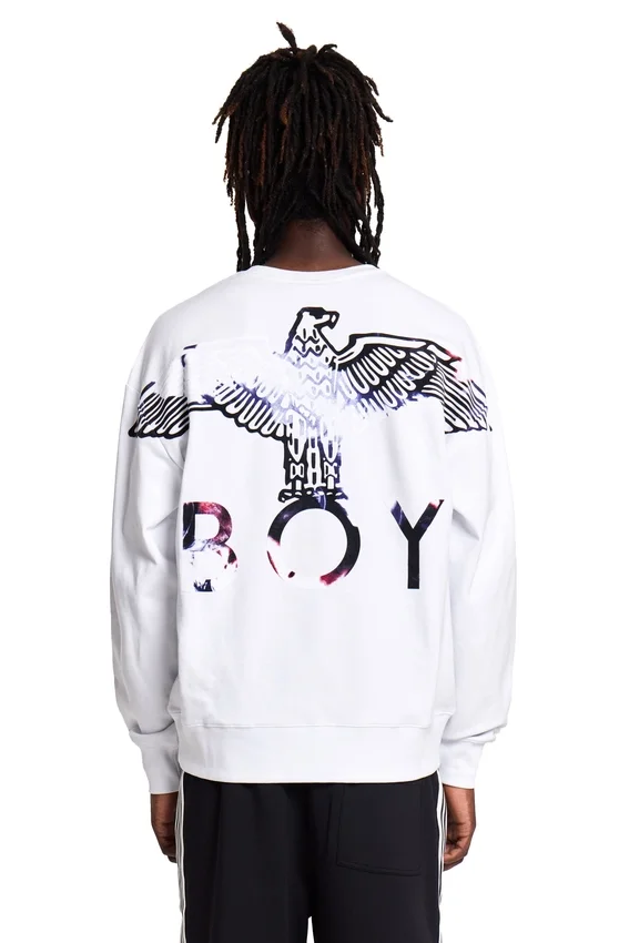 Sweat-shirt Boy Eagle Flock