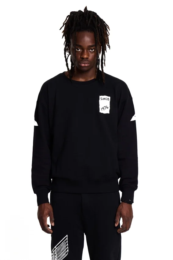 Sweat-shirt Boy à imprimé « Tape Eagle » dans le dos