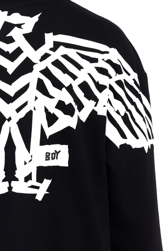 Sweat-shirt Boy à imprimé « Tape Eagle » dans le dos