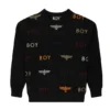 Sweat-shirt brodé Boy Mania