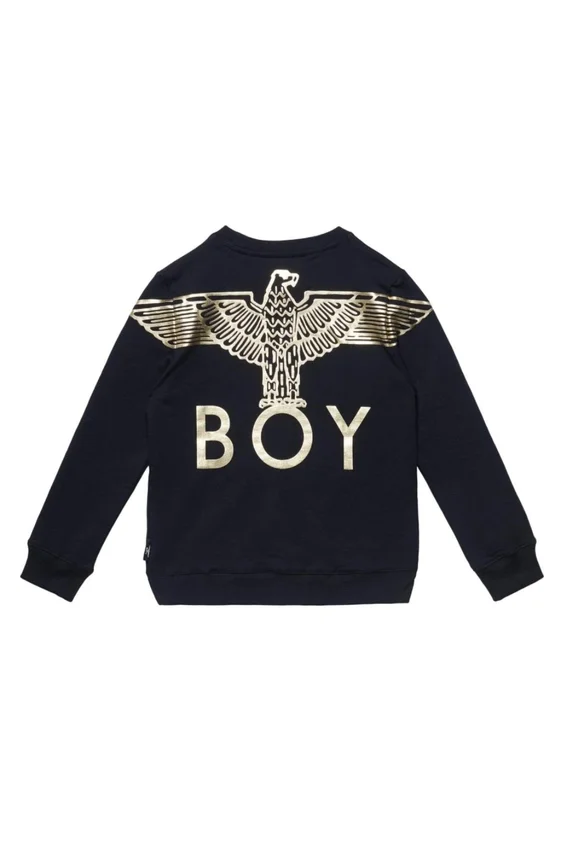 Sweatshirt enfant BOY avec imprimé aigle dans le dos