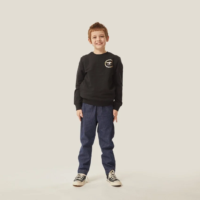 Sweatshirt enfant BOY avec imprimé aigle dans le dos