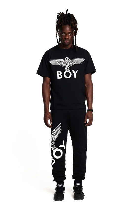 T-shirt Boy Eagle Scribble